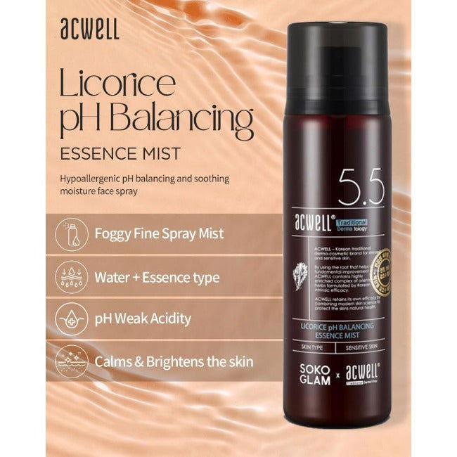 Acwell Licorice pH Balancing Essence Mist - Miessential