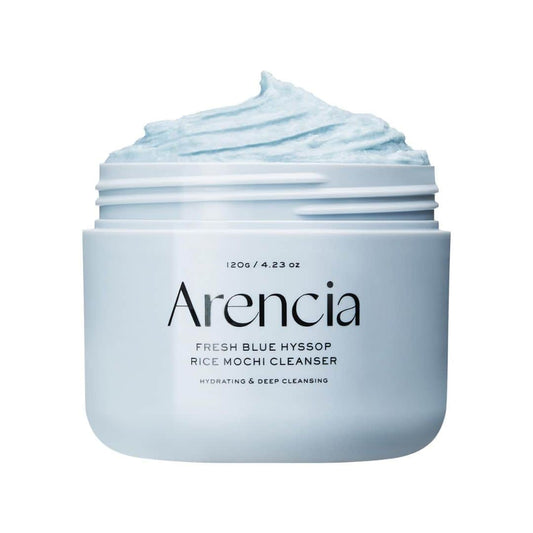 Arencia Fresh Blue Hyssop Rice Mochi Cleanser