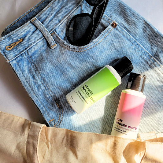 Beauty Factory Rose Water & Vitamin Toner Set (Travel Size)