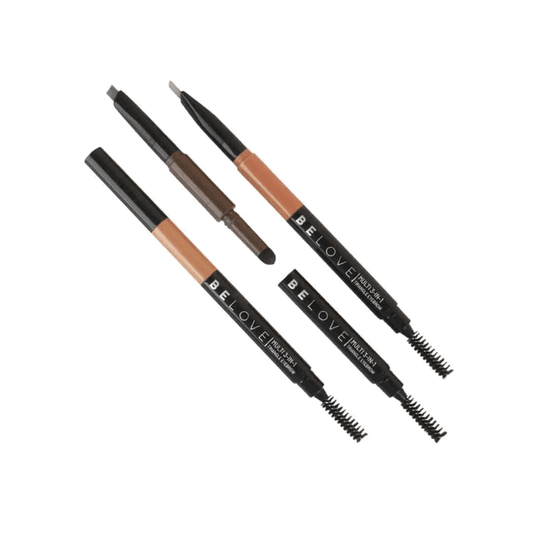 Belove Multi 3 in 1 Triple Eyebrow Dark Brown - Miessential
