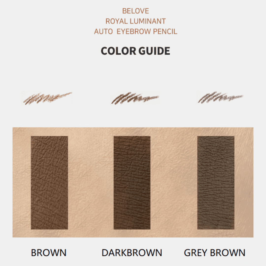 Belove Royal Luminant Auto Eyebrow Pencil Dark Brown - Miessential
