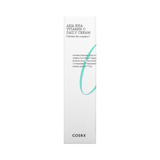 COSRX AHA BHA Vitamin C Daily Cream - Miessential