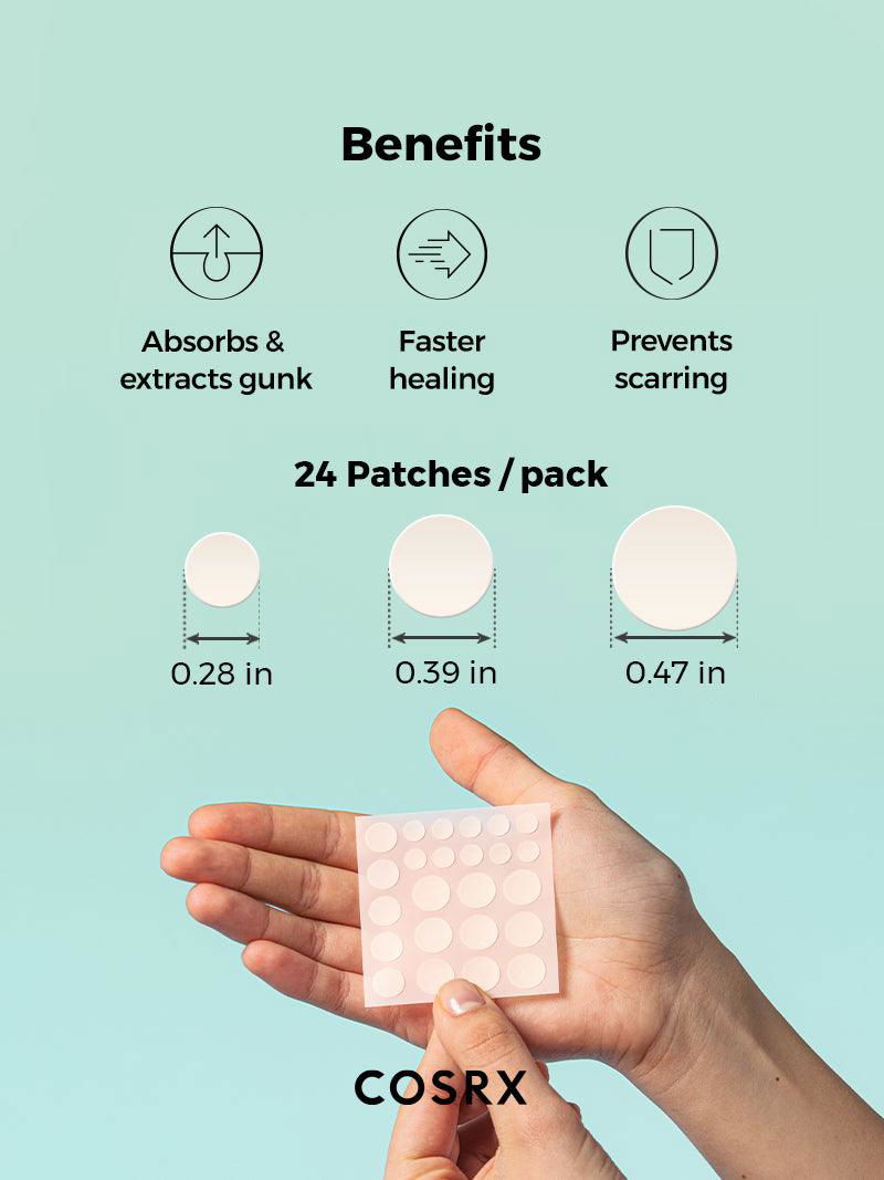 COSRX Acne Pimple Master Patch – 24 Patches - Miessential