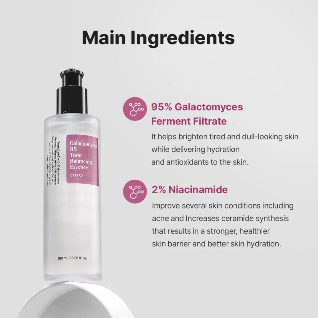 COSRX Galactomyces 95 Tone Balancing Essence - Miessential