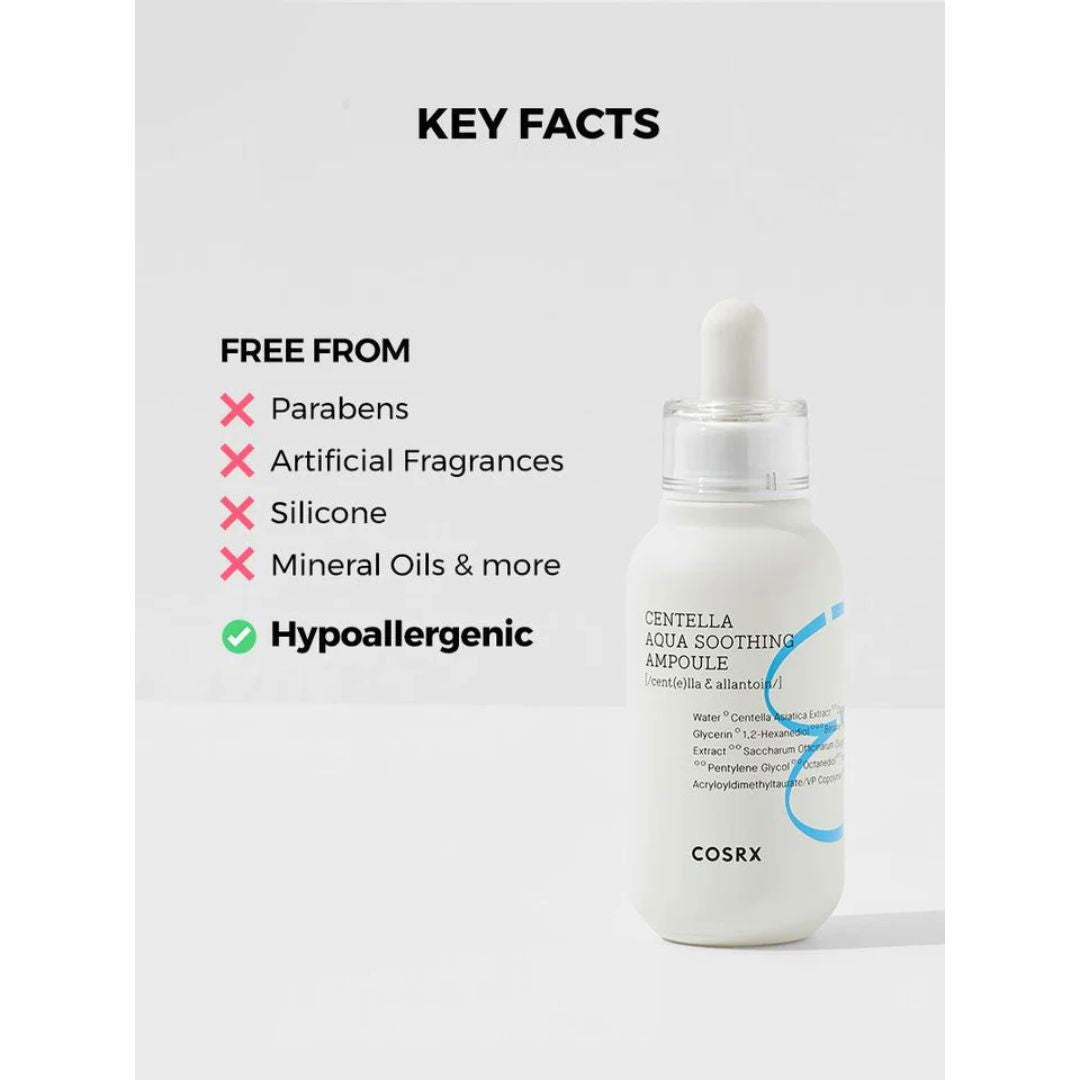 COSRX Hydrium Centella Aqua Soothing Ampoule - Miessential