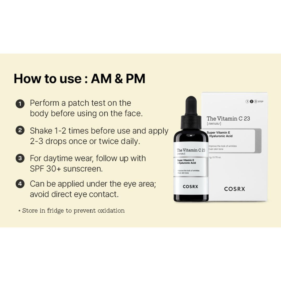 COSRX The Vitamin C 23 Serum - Miessential