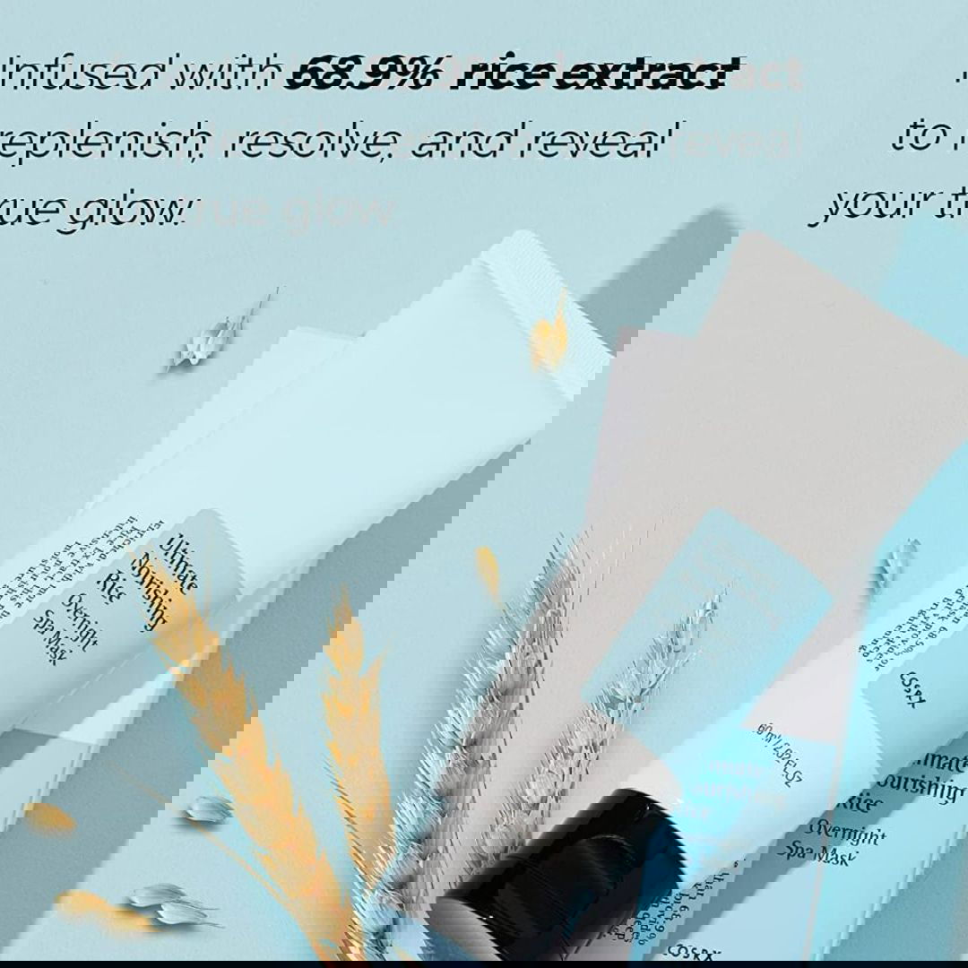 COSRX Ultimate Nourishing Rice Overnight Spa Mask - Miessential