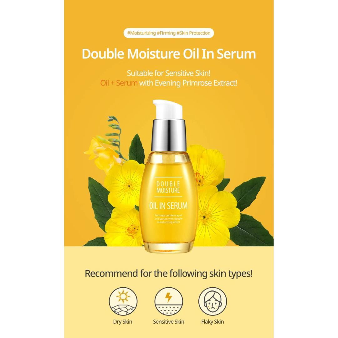 Charmzone Double Moisture Oil In Serum - Miessential