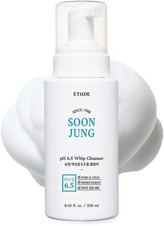 ETUDE Soon Jung pH 6.5 Whip Cleanser - Miessential