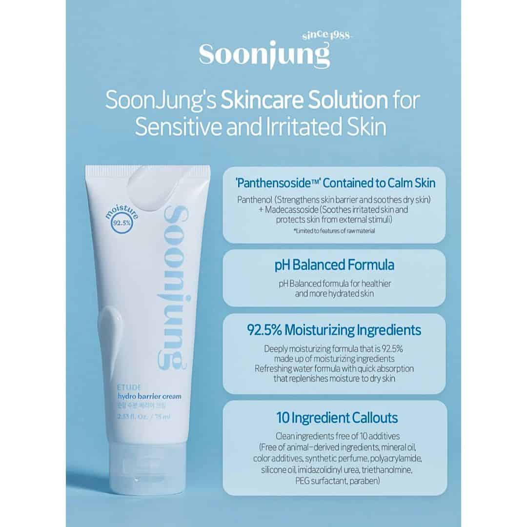 Etude House Soon Jung Hydro Barrier Cream