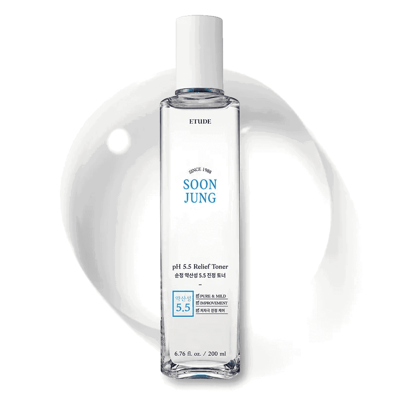 Etude House Soon Jung ph 5.5 Relief Toner - Miessential