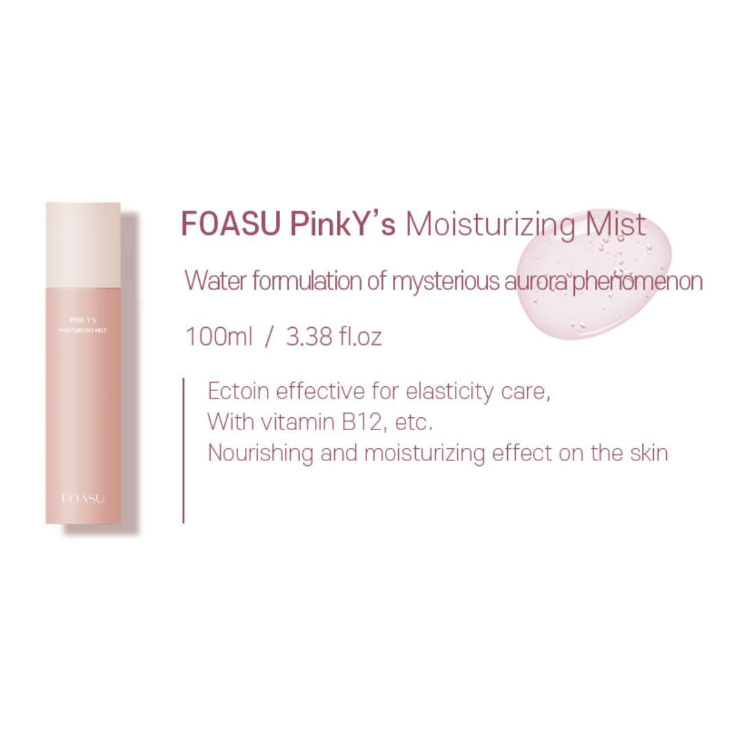 FOASU Pink Y's Moisturizing Mist - Miessential