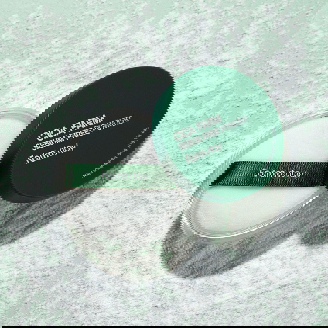Farmstay Cica Farm Sebum Free Powder - Miessential