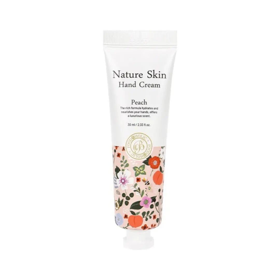 Foodaholic Nature Skin Hand Cream Peach (Wholesale) MiessentialStore