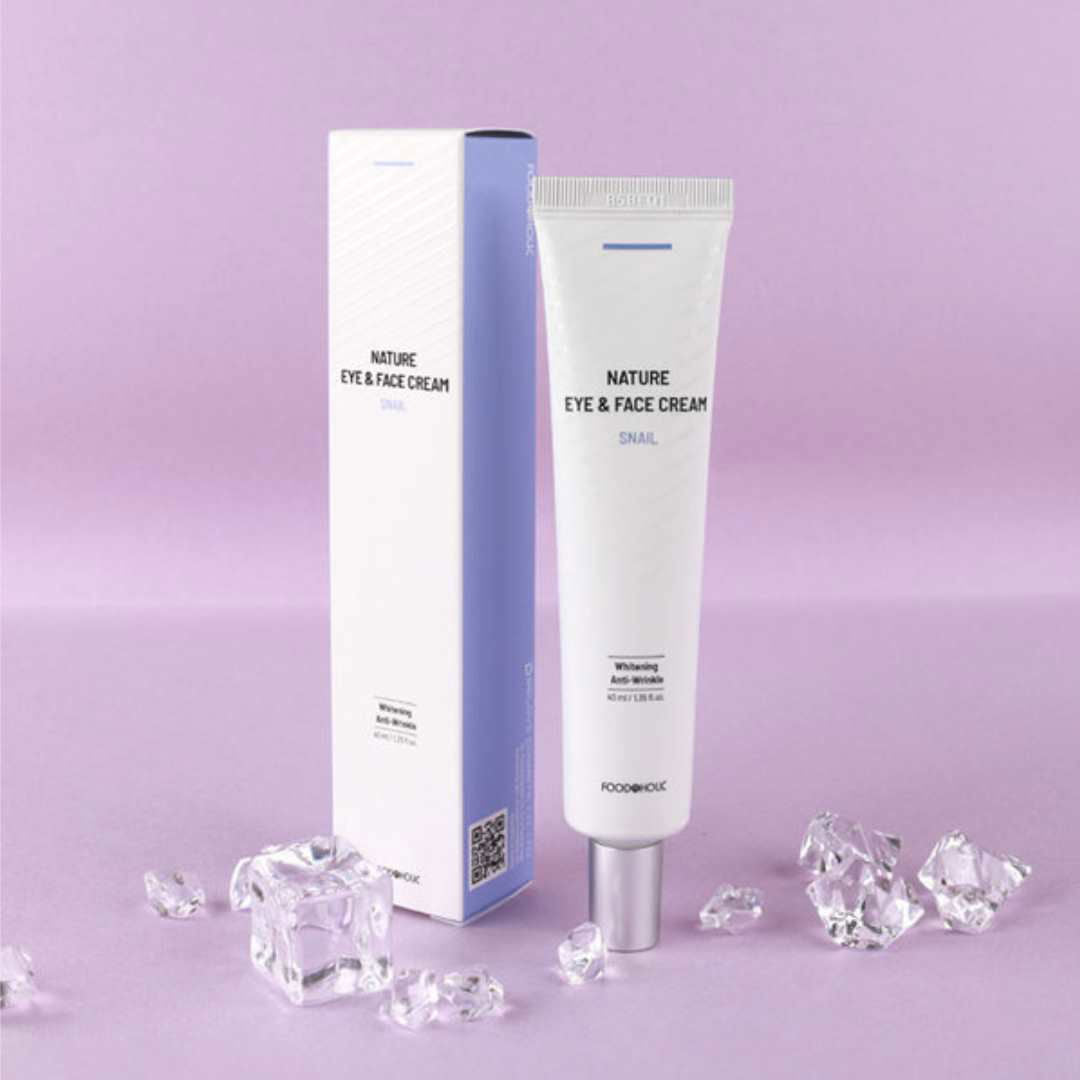 Foodaholic Nature Eye & Face Cream Snail - Miessential