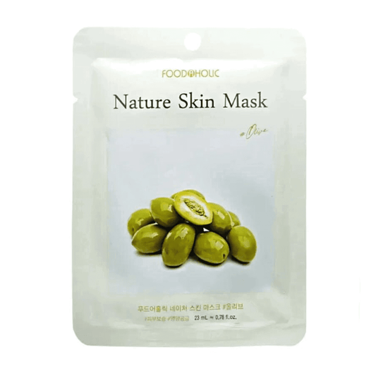 Foodaholic Nature Skin Mask Olive (10 PCS) - Miessential