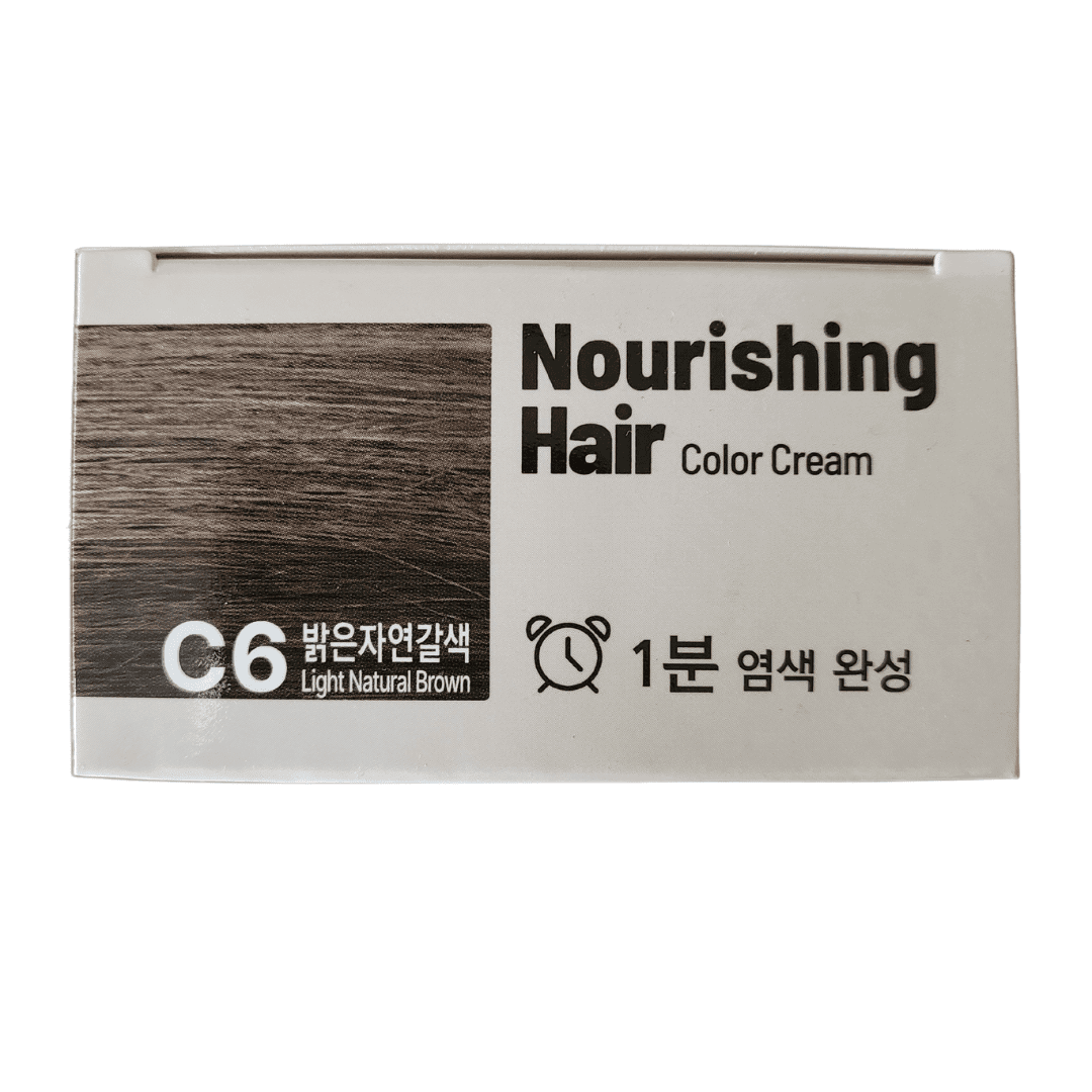 Foodaholic Nourishing Sepia 1 Min Hair Color C6 Light Natural Brown - Miessential