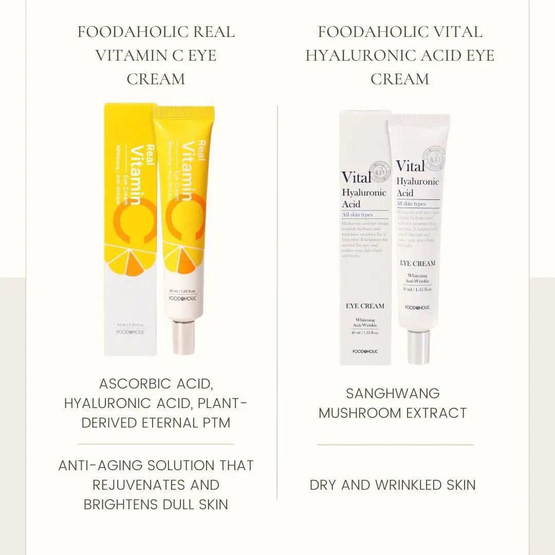 Foodaholic Vital Hyaluronic Acid Eye Cream - Miessential