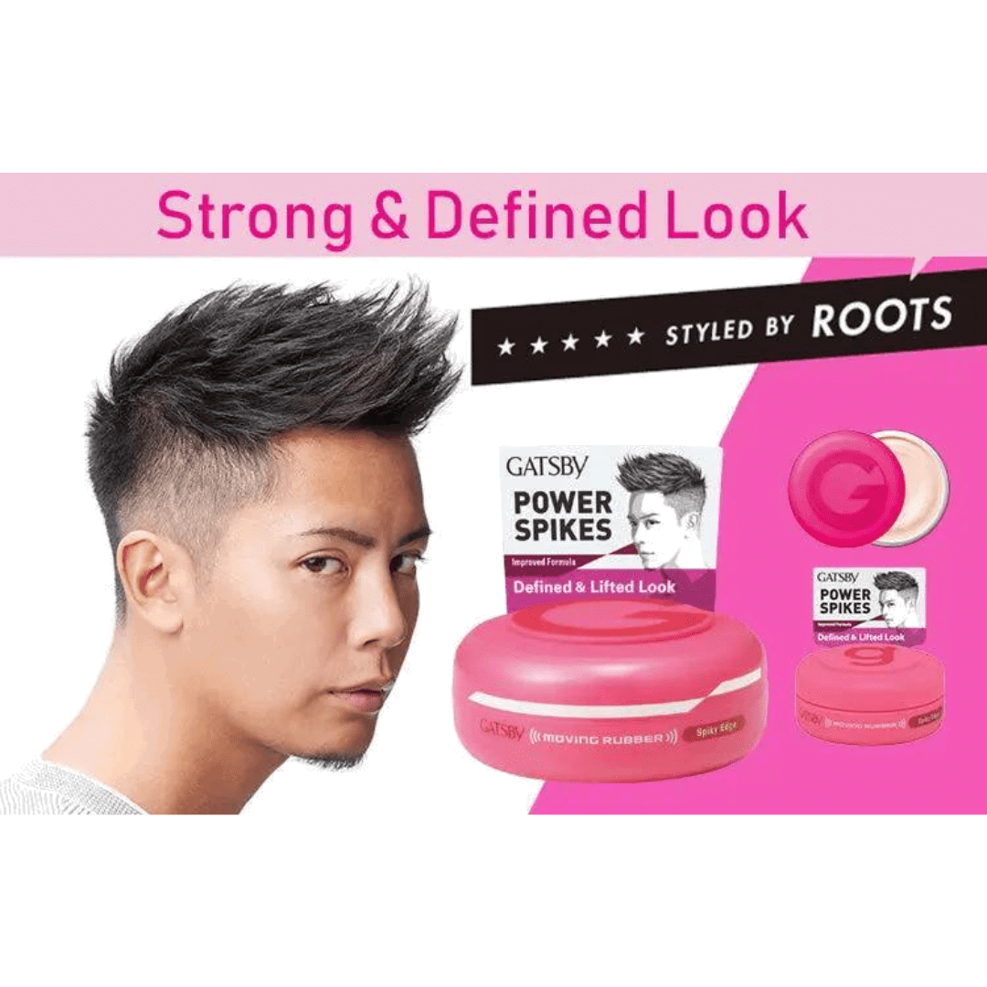 Gatsby Moving Rubber Spiky Edge Hair Wax - Miessential