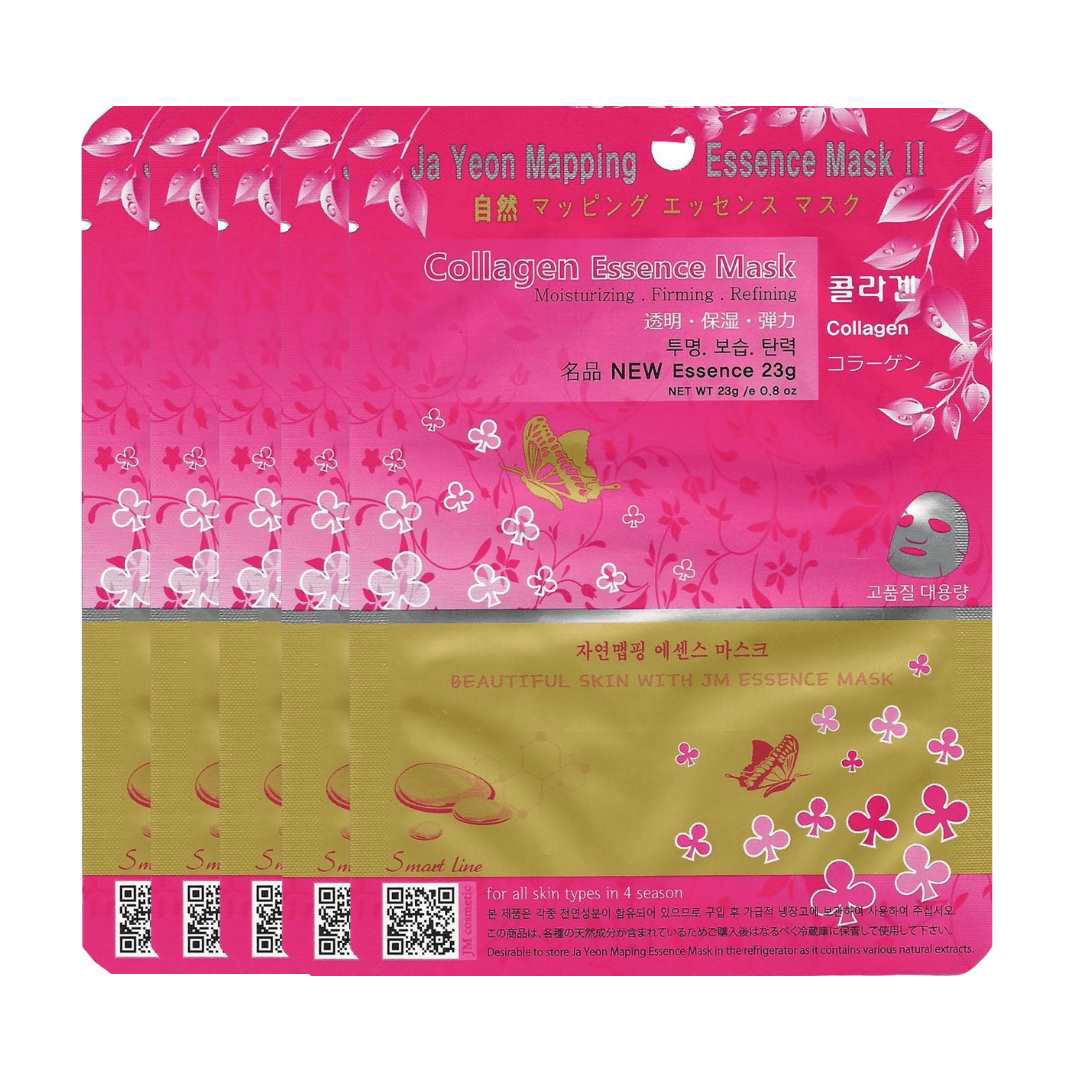 Ja Yeon Mapping Collagen Anti-Aging Mask (5 PCS) - Miessential