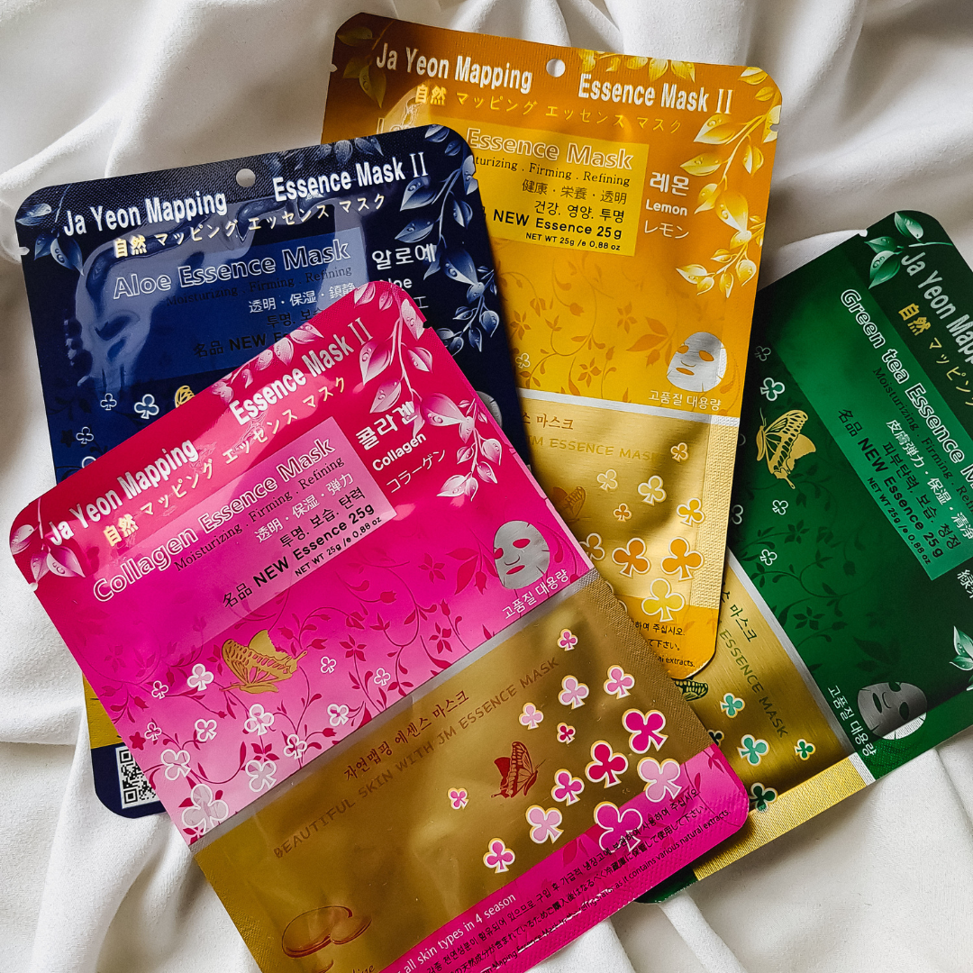 Ja Yeon Mapping Collagen Anti-Aging Mask (5 PCS) - Miessential