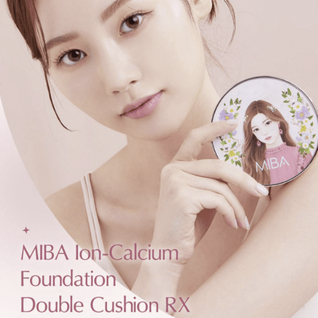 MIBA Ion Calcium Foundation Double Cushion RX 21 - Miessential