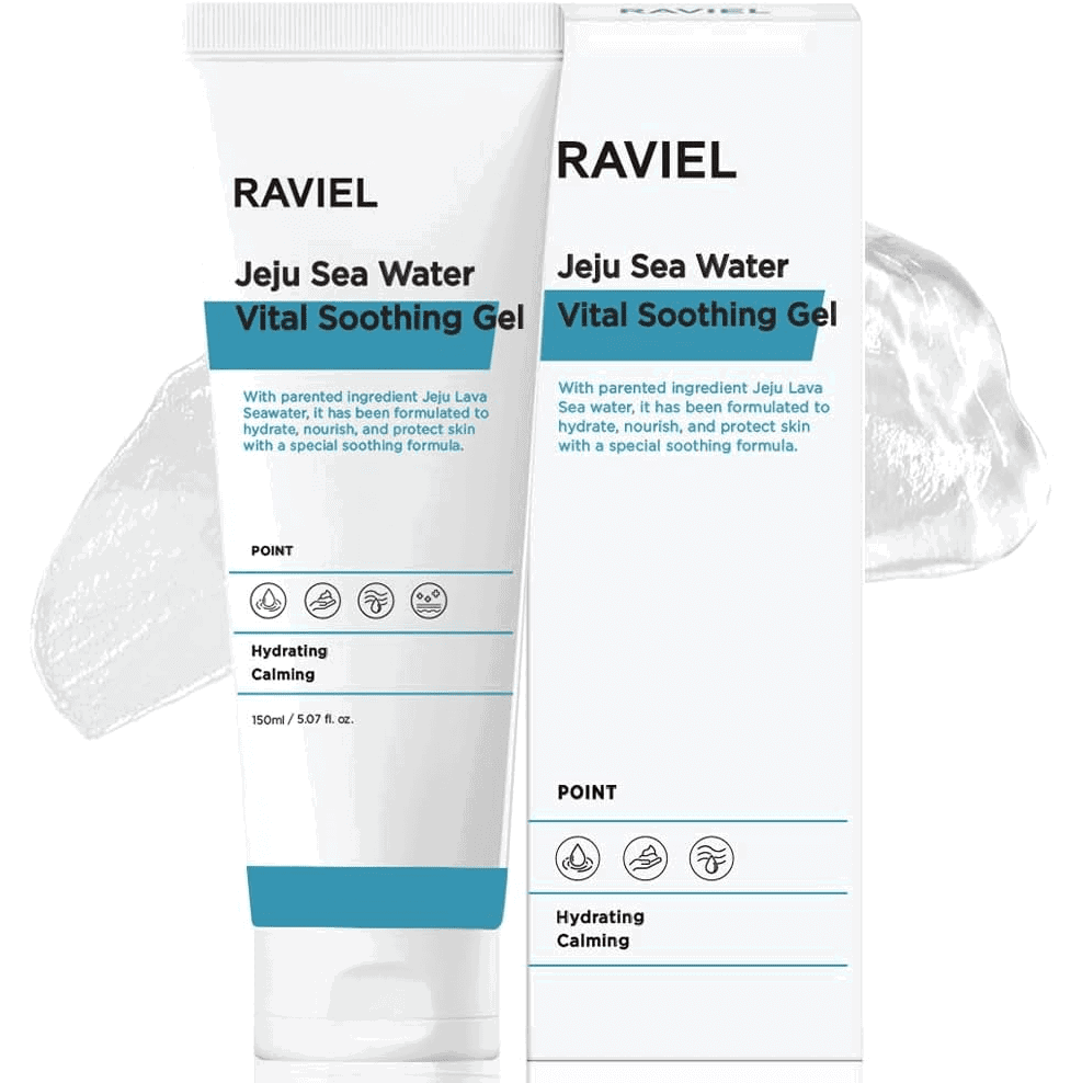 RAVIEL Jeju Lava Sea Water Vital Soothing Gel - Miessential
