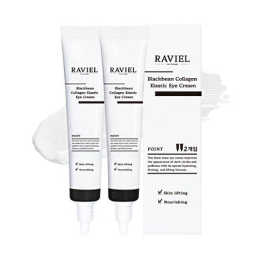 Raviel Black Bean Repairing Eye Cream (30ml X 2) - Miessential
