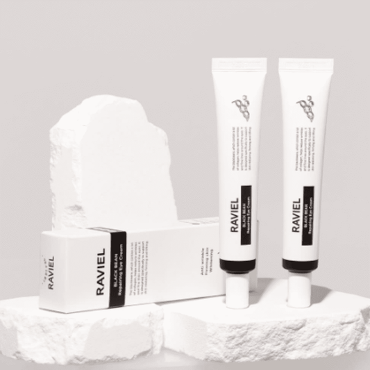 Raviel Black Bean Repairing Eye Cream 30ml X 2 - Miessential