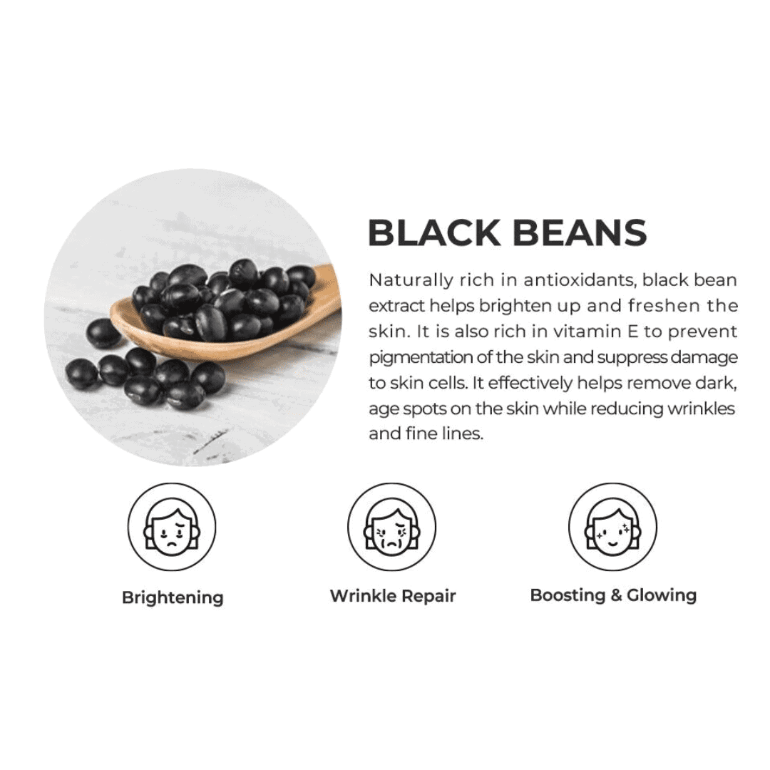 Raviel Black Bean Repairing Eye Cream 30ml X 2 - Miessential