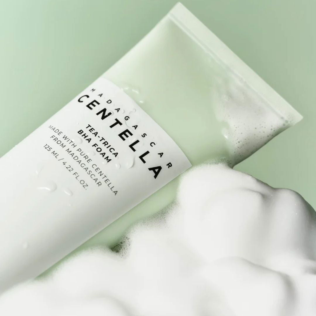 SKIN1004 Madagascar Centella Tea-Trica BHA Foam - Miessential