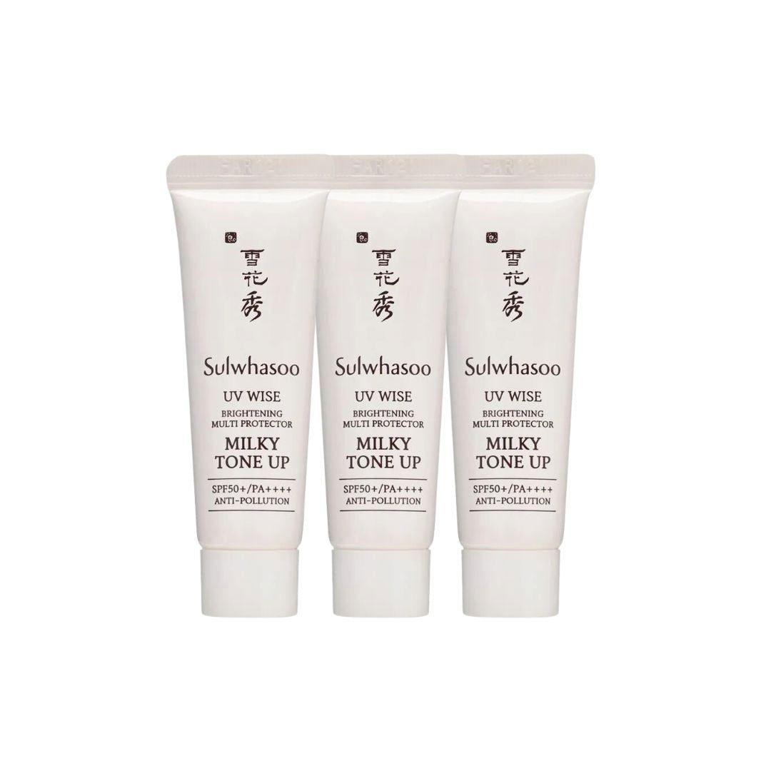 SULWHASOO UV Wise Brightening Multi Protector - Milky Tone Up (10ml x 3pcs) - Miessential