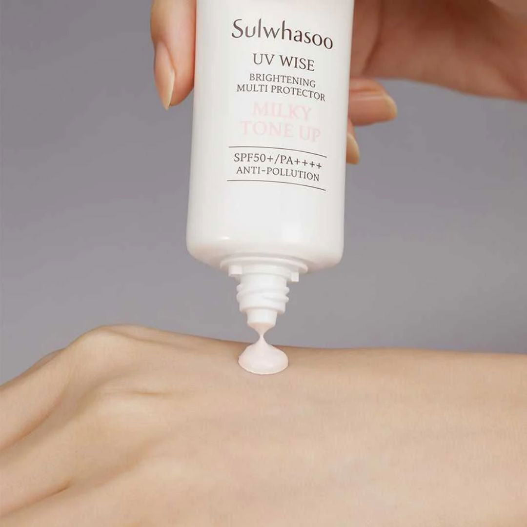 SULWHASOO UV Wise Brightening Multi Protector - Milky Tone Up (10ml x 3pcs) - Miessential