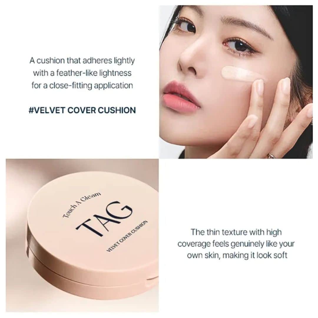 TAG Velvet Cover Cushion