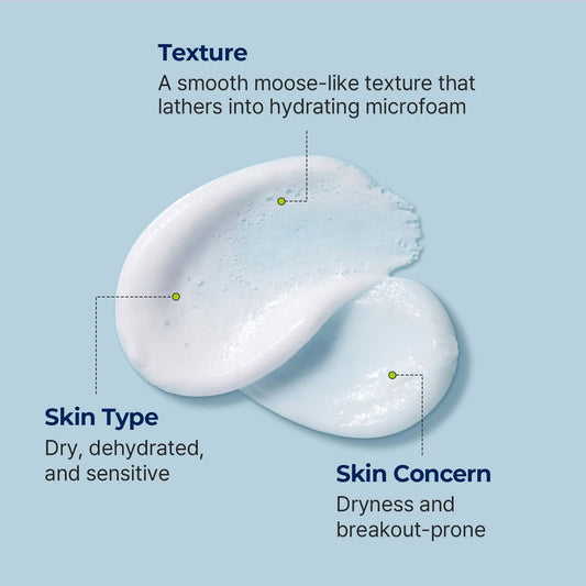 TORRIDEN Dive In Low Molecular Hyaluronic Acid Cleansing Foam - Miessential