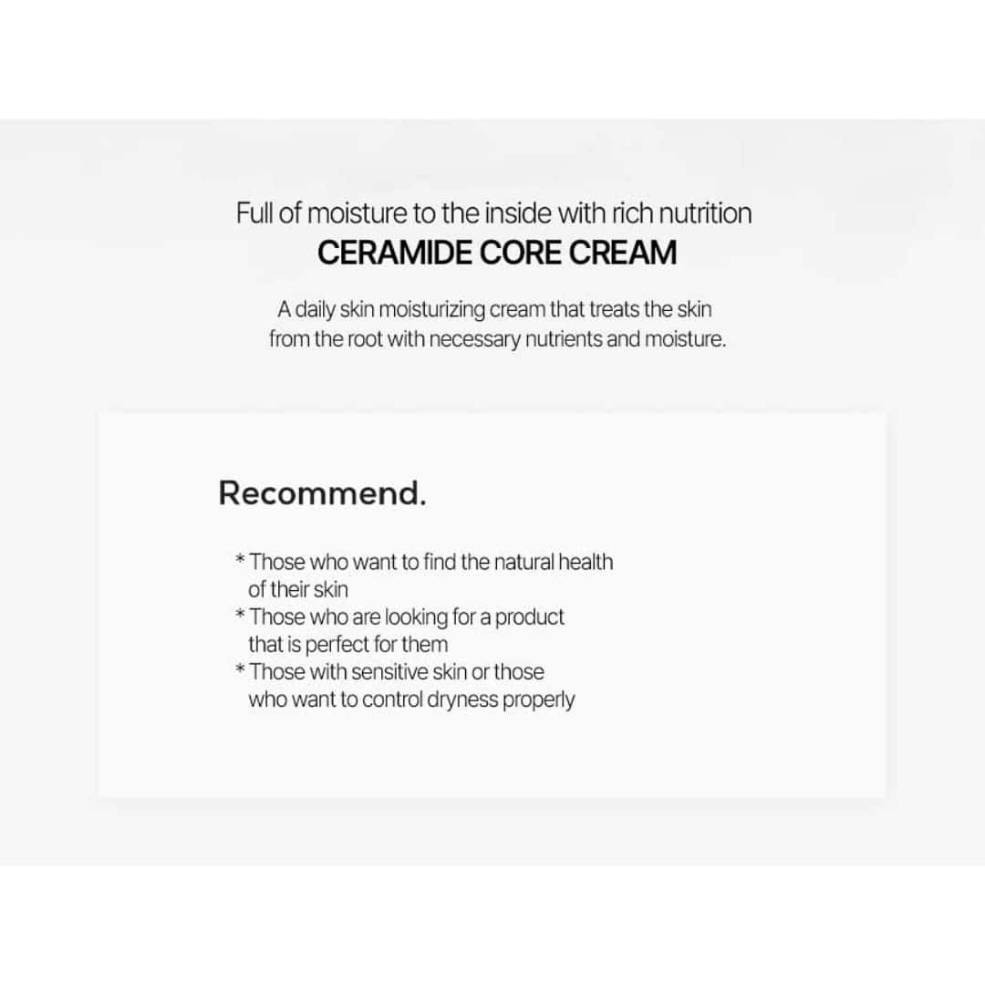 TOXNFILL Ceramide Core Cream