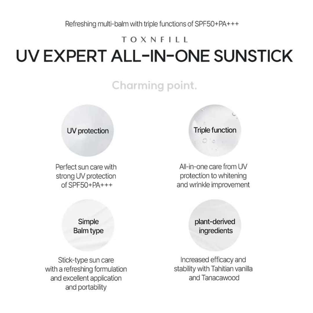 TOXNFILL UV Expert All In One Sun Stick