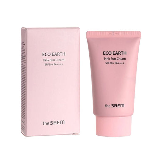 The Saem Eco Earth Pink Sun Cream - Miessential