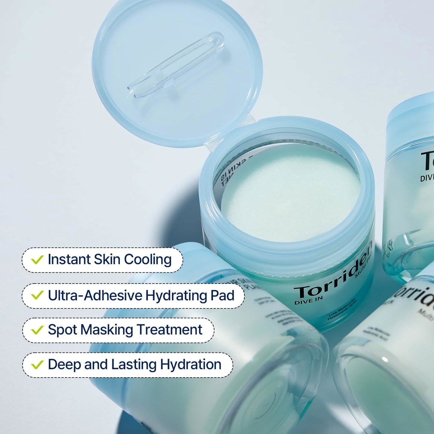 Torriden DIVE-IN Low Molecule Hyaluronic Acid Multi Pad - Miessential