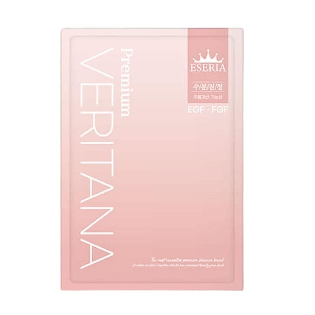 Veritana Premium Pink Calming EGF & FGF Mask (5 pcs)
