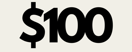 Under $100