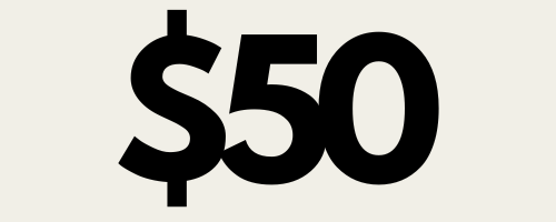 Under $50
