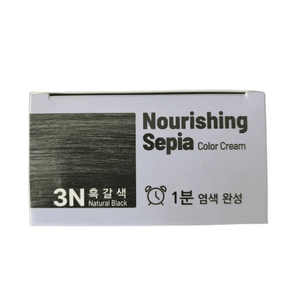 Foodaholic Nourishing Sepia 1 Min Hair Color 3N Natural Black (Wholesale) MiessentialStore