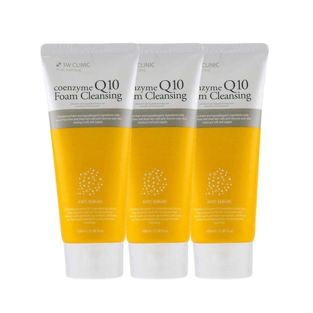 3W Clinic Coenzyme Q10 Foam Cleansing