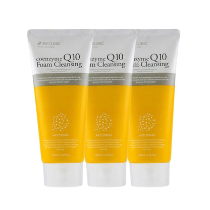 3W Clinic Coenzyme Q10 Foam Cleansing