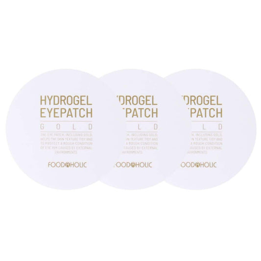 (3 Units) Foodaholic Hydrogel Eye Patch Gold