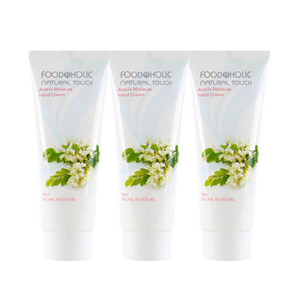 (3 Units) Foodaholic Natural Touch Acacia Moisture Hand Cream