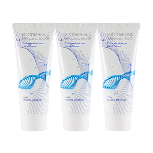 (3 Units) Foodaholic Natural Touch Collagen Moisture Hand Cream