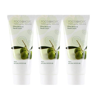 (3 Units) Foodaholic Natural Touch Olive Moisture Hand Cream