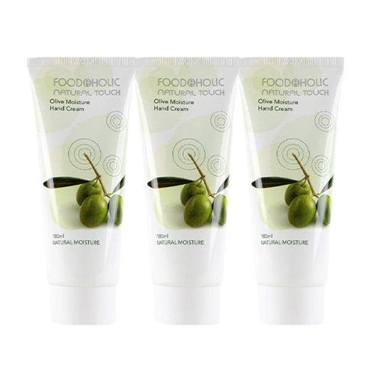 (3 Units) Foodaholic Natural Touch Olive Moisture Hand Cream